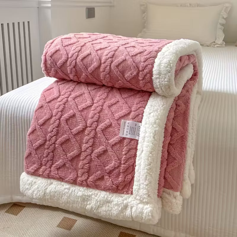 Cozy Haven Double Layer Fleece Blanket™