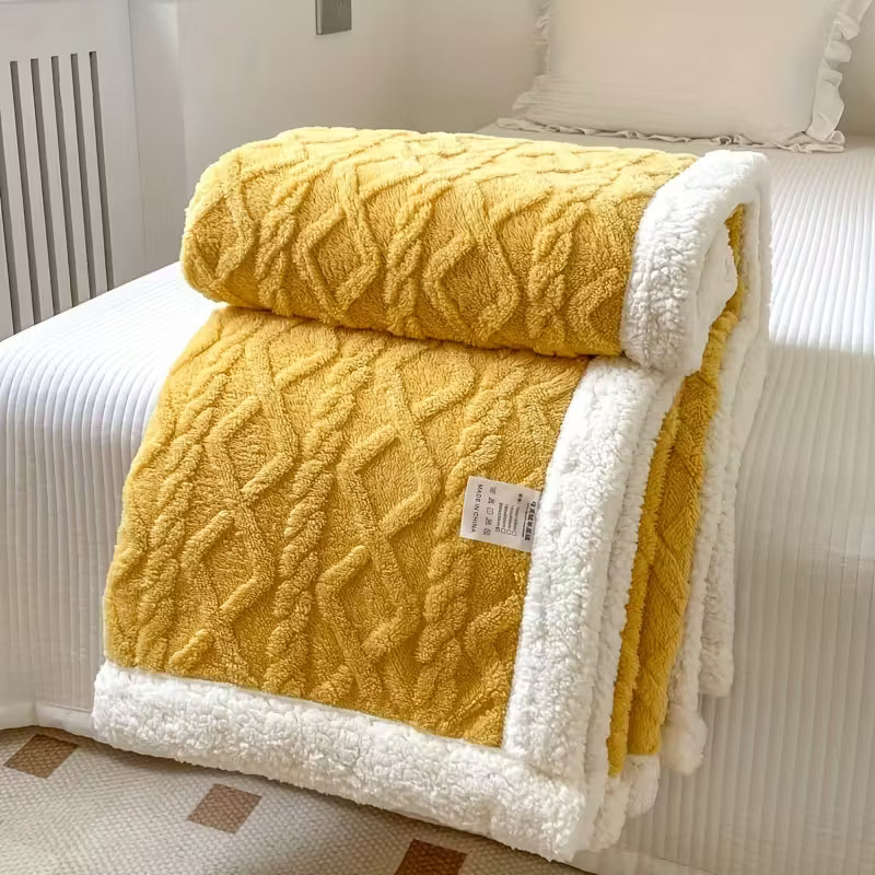 Cozy Haven Double Layer Fleece Blanket™