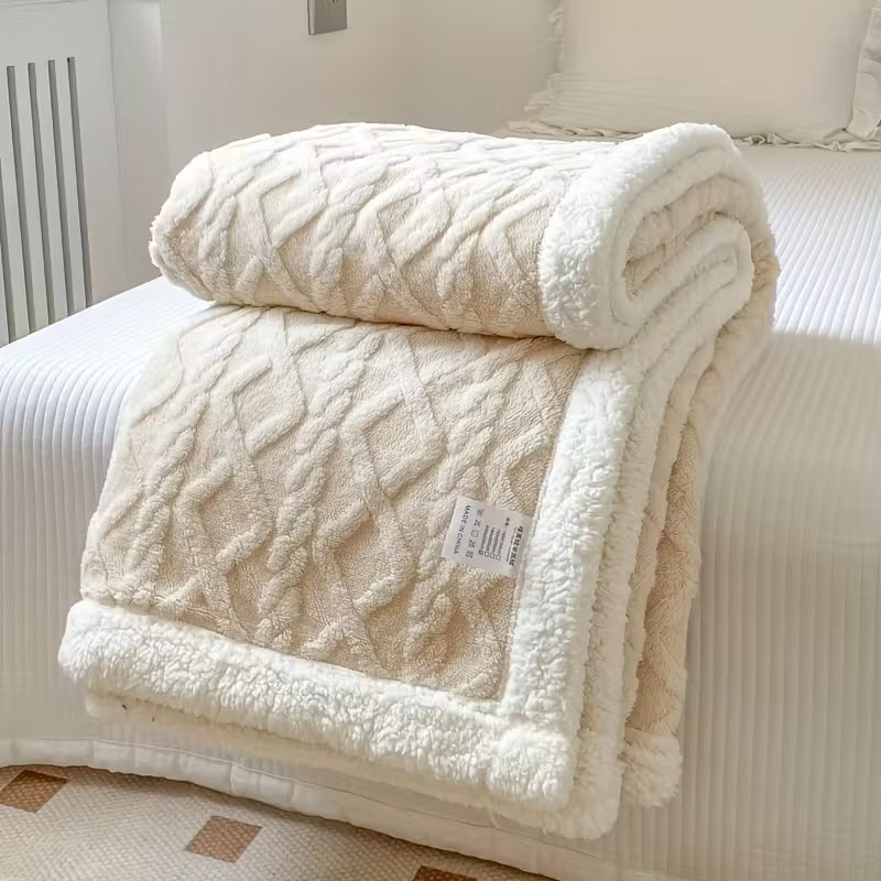 Cozy Haven Double Layer Fleece Blanket™