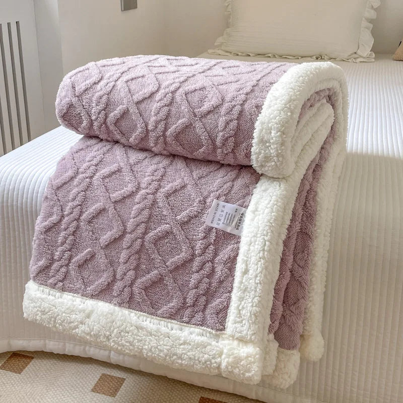 Cozy Haven Double Layer Fleece Blanket™