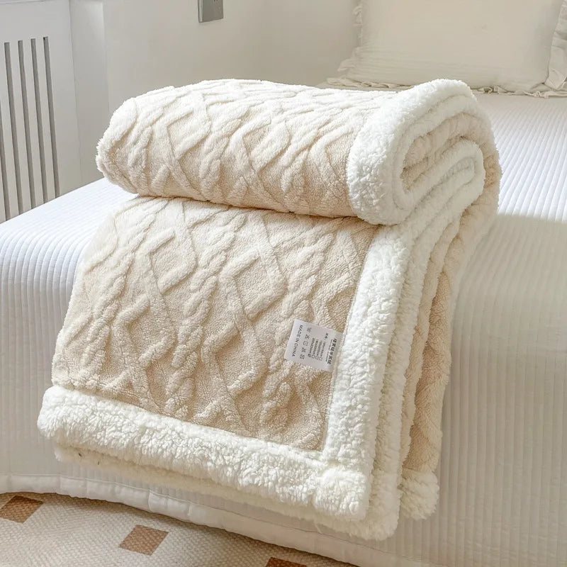 Cozy Haven Double Layer Fleece Blanket™