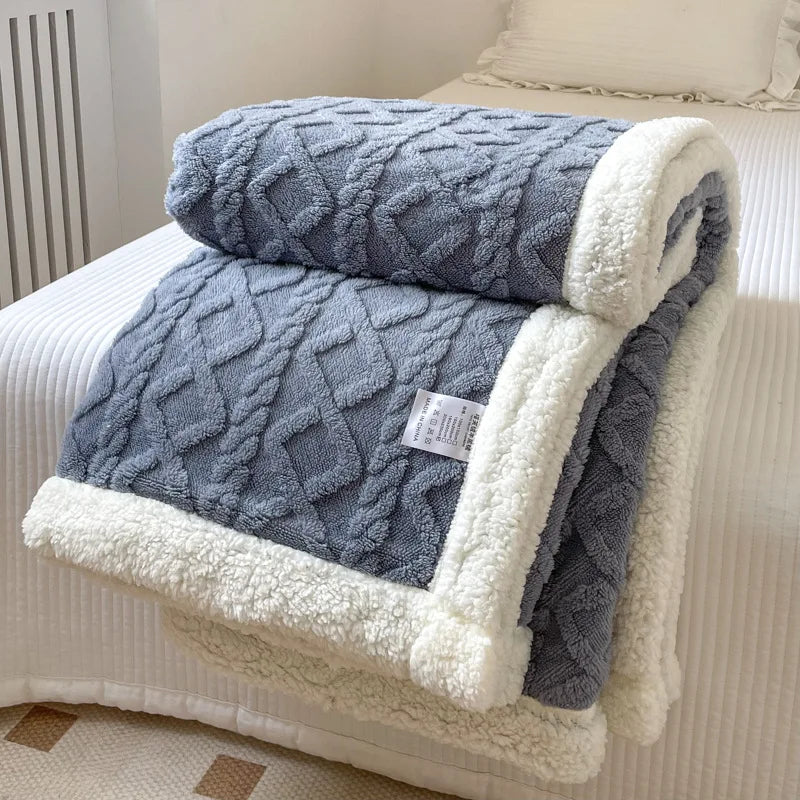 Cozy Haven Double Layer Fleece Blanket™