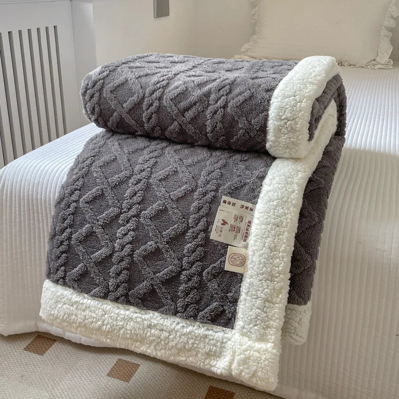 Cozy Haven Double Layer Fleece Blanket™