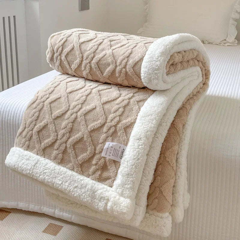Cozy Haven Double Layer Fleece Blanket™