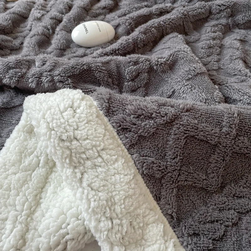 Cozy Haven Double Layer Fleece Blanket™