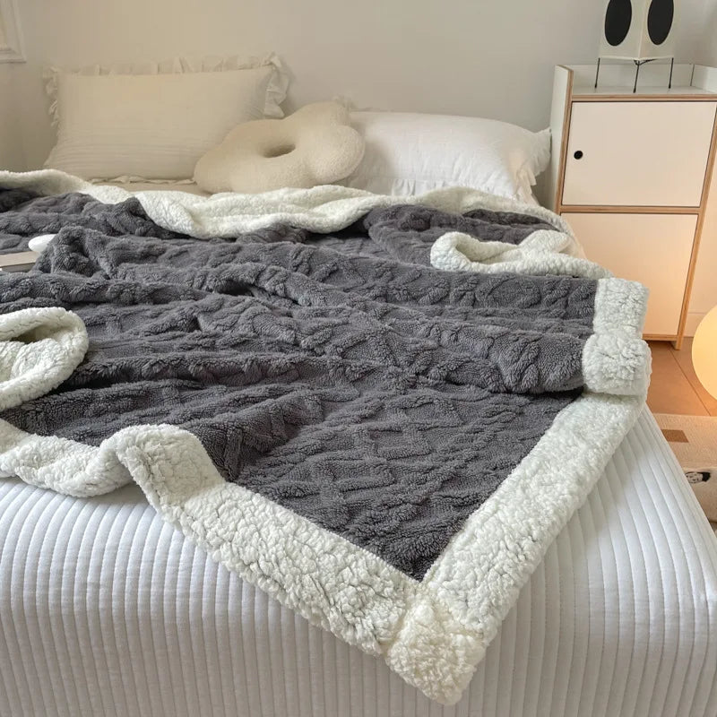 Cozy Haven Double Layer Fleece Blanket™