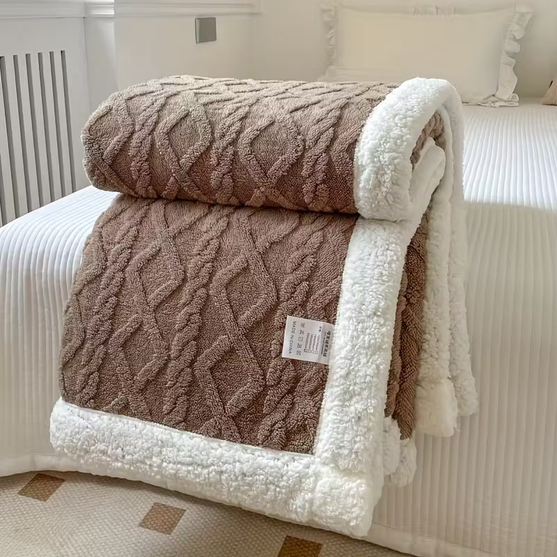 Cozy Haven Double Layer Fleece Blanket™
