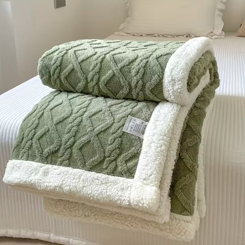 Cozy Haven Double Layer Fleece Blanket™